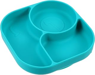 TOYANDONA 3 Pçs Prato De Jantar Ventosa Placas Para Crianças Bebê Sucção Tigelas Para Bebê Placa De Sucção Utensílios De Mesa Do Bebê Compartimentos Do Bebê Placa De Sílica Gel Criança
