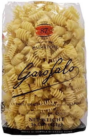 Garofalo No.87 Radiatori Semolina Pasta, 16 oz (Pack of 2)