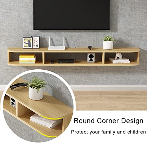 Composant d'armoire TV suspendu bois pour optimiser le sol - 7