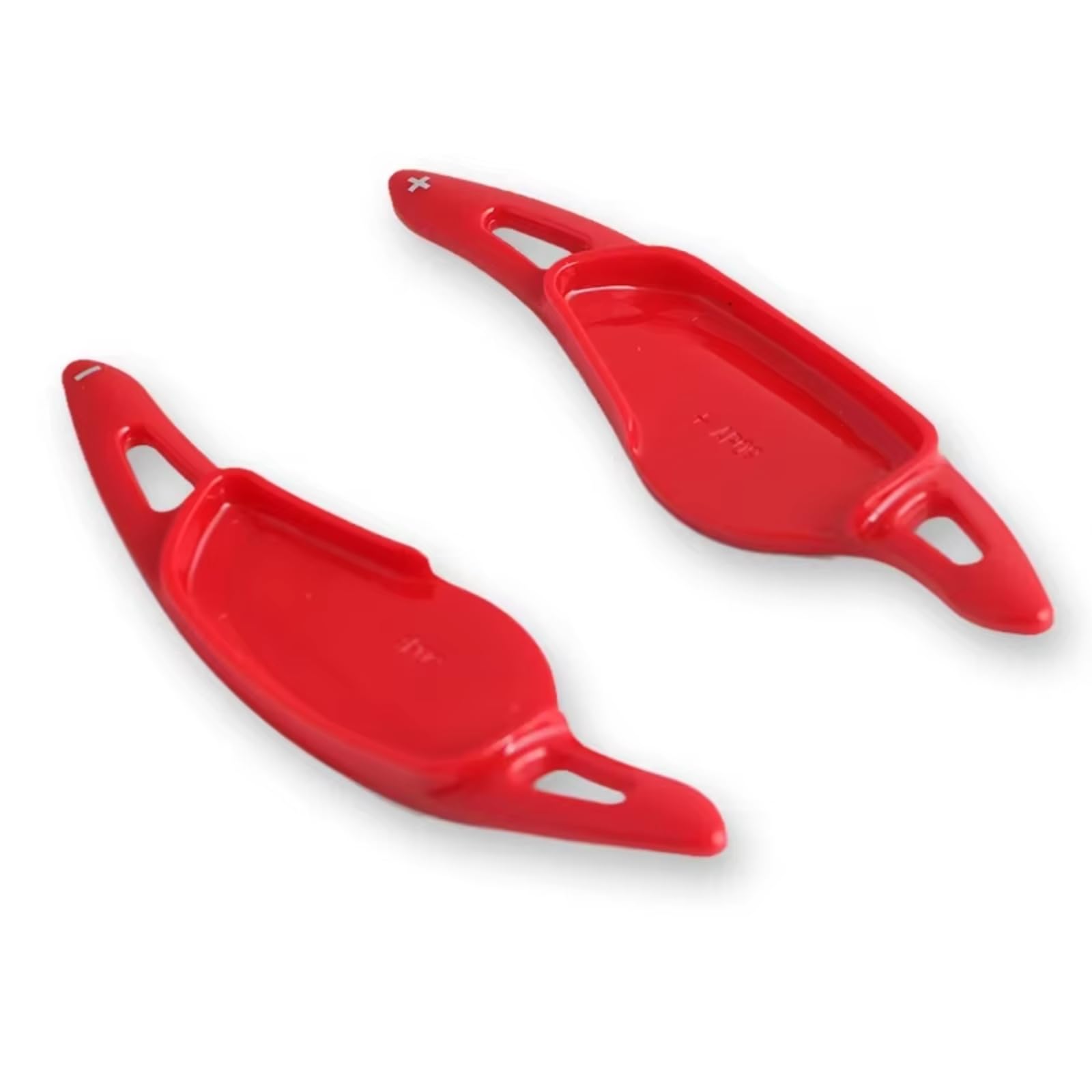 WSDERUB Compatible with BMW 1 2 3 5 6 7 Series GC GT Touring F40 F44 F90 G01 G02 G20 G21 G30 G31 G32 G11 G12 for Xdrive Steering Wheel Shift Paddle(Red)