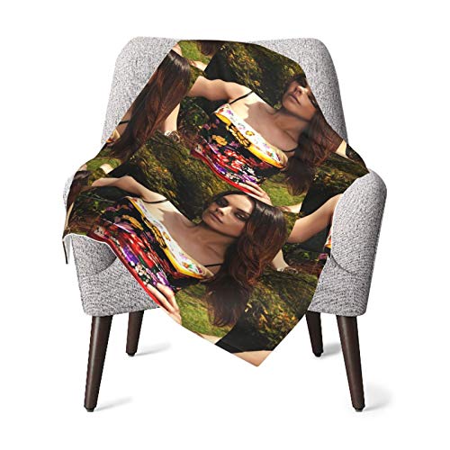 Mila Kunis Baby Blanket Super Soft Printed Blanket Receiving Blanket for Boys Girls, Stroller, Crib, Newborns, Receiving