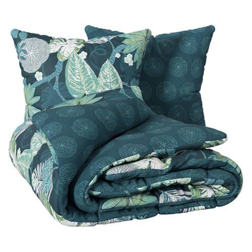 Housse de couette 240x220 percale coton Gembur contre la chaleur