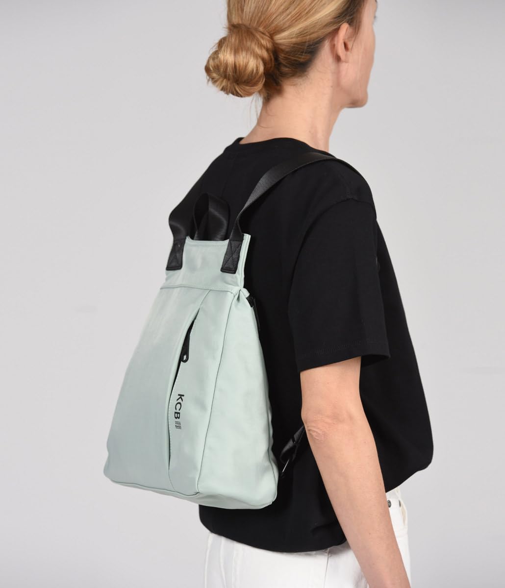 KCB Mochila Antirrobo Pequeña Maze | 100% Vegana | Mochila Compacta para Mujer con Seguridad Extra