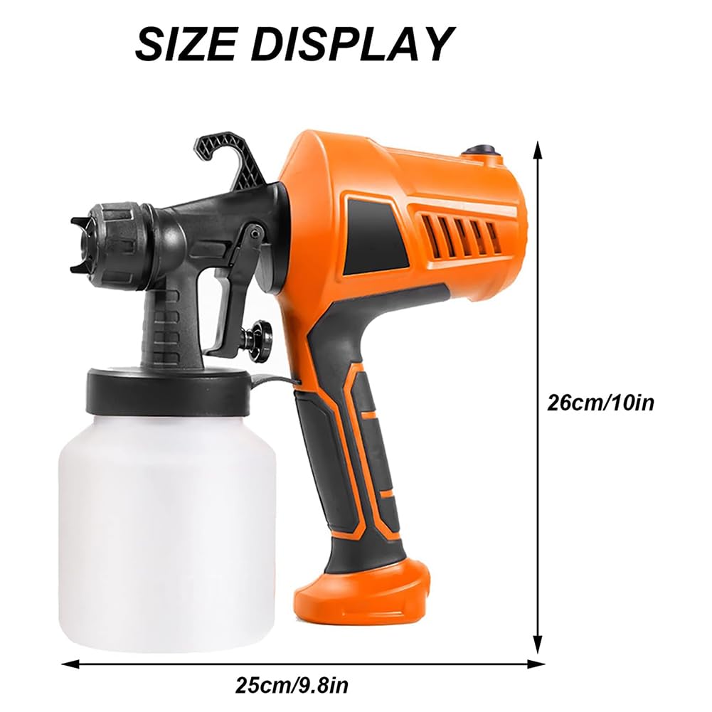 Elektryczny dekorator ciasta Spray Gun 500W Motor, regulowany opryskiwacz do musów czekoladowych do fondantu, ergonomiczna konstrukcja z pokrętłem kontroli przepływu, wydajne narzędzie do pieczenia pr