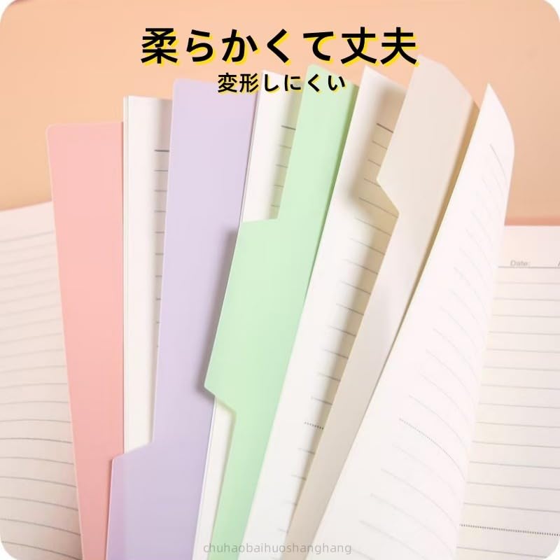 Amazon | 16枚のセパレーターページ A5/20穴、B5/26穴、A4/30穴