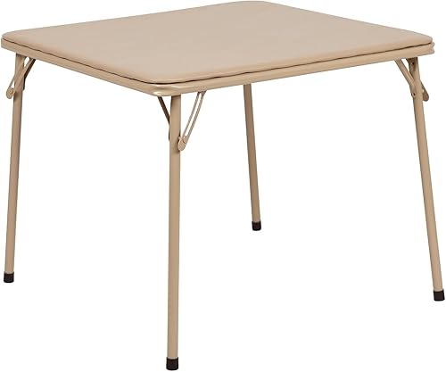 Miniatura 133 de Flash Furniture Mindy Kids - Mesa plegable de color bronceado para niños Beige Bronceado,Negro