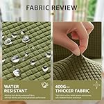 Jacquard Chair Covers for Dining Room 4 Pack, Waffle Pattern Stretch Dining Chair Cover, Washable Spandex Kitchen Parsons Chair Slipcovers,Chair Covers for Home or Party - Image 4