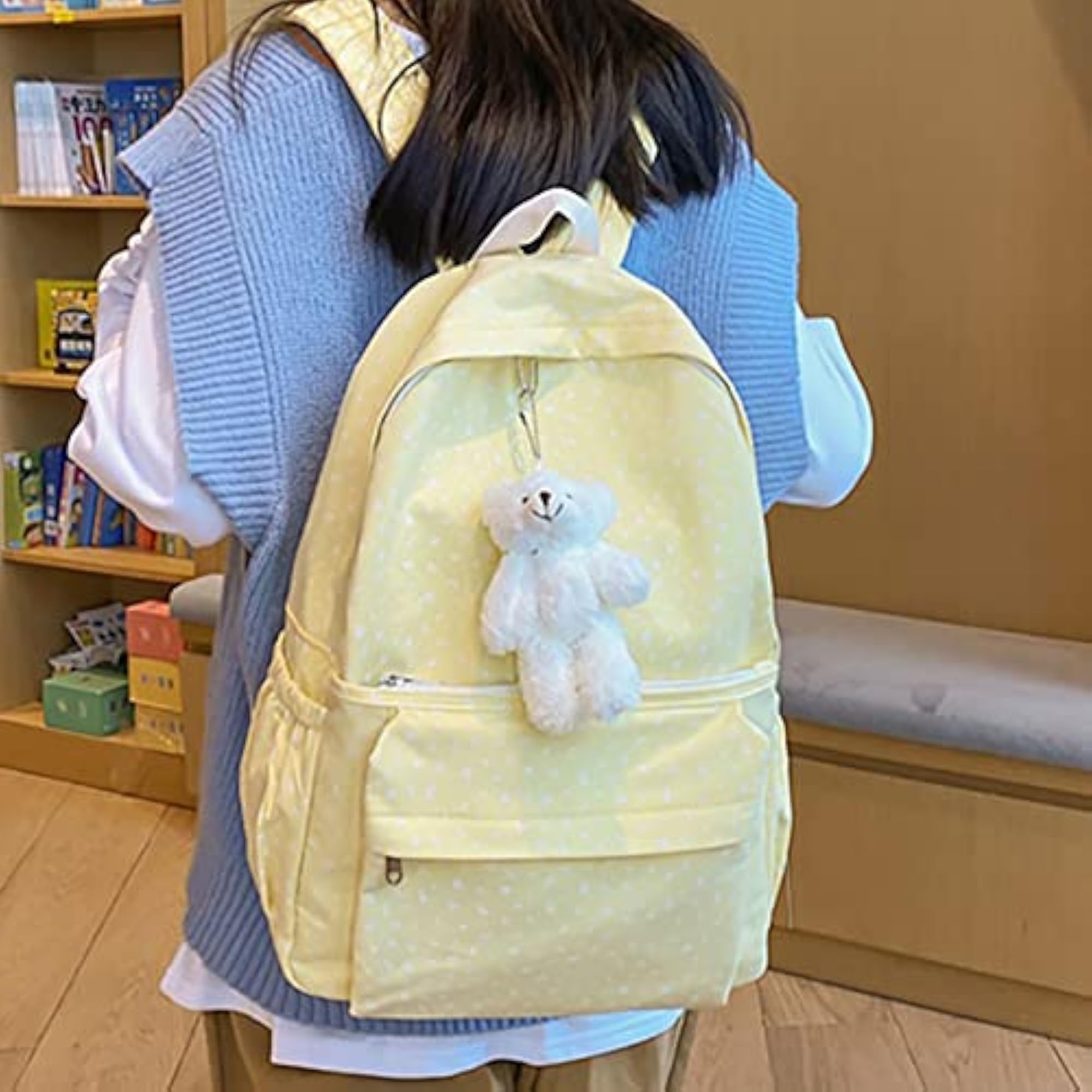 Women's Large Capacity School Bag, Lightweight Travel Backpack