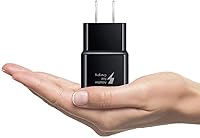 Vista 3 de Adaptador de pared rápido adaptativo Cargador micro USB para Samsung Galaxy S7 S7 Edge S6 S6 Edge Note 5 Note 4 J2 Prime J7 Prime A5 incluido