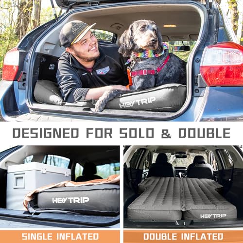 image for HEYTRIP Widen SUV Air Mattress for Car Camping, Inflatable 6 Inch Thic