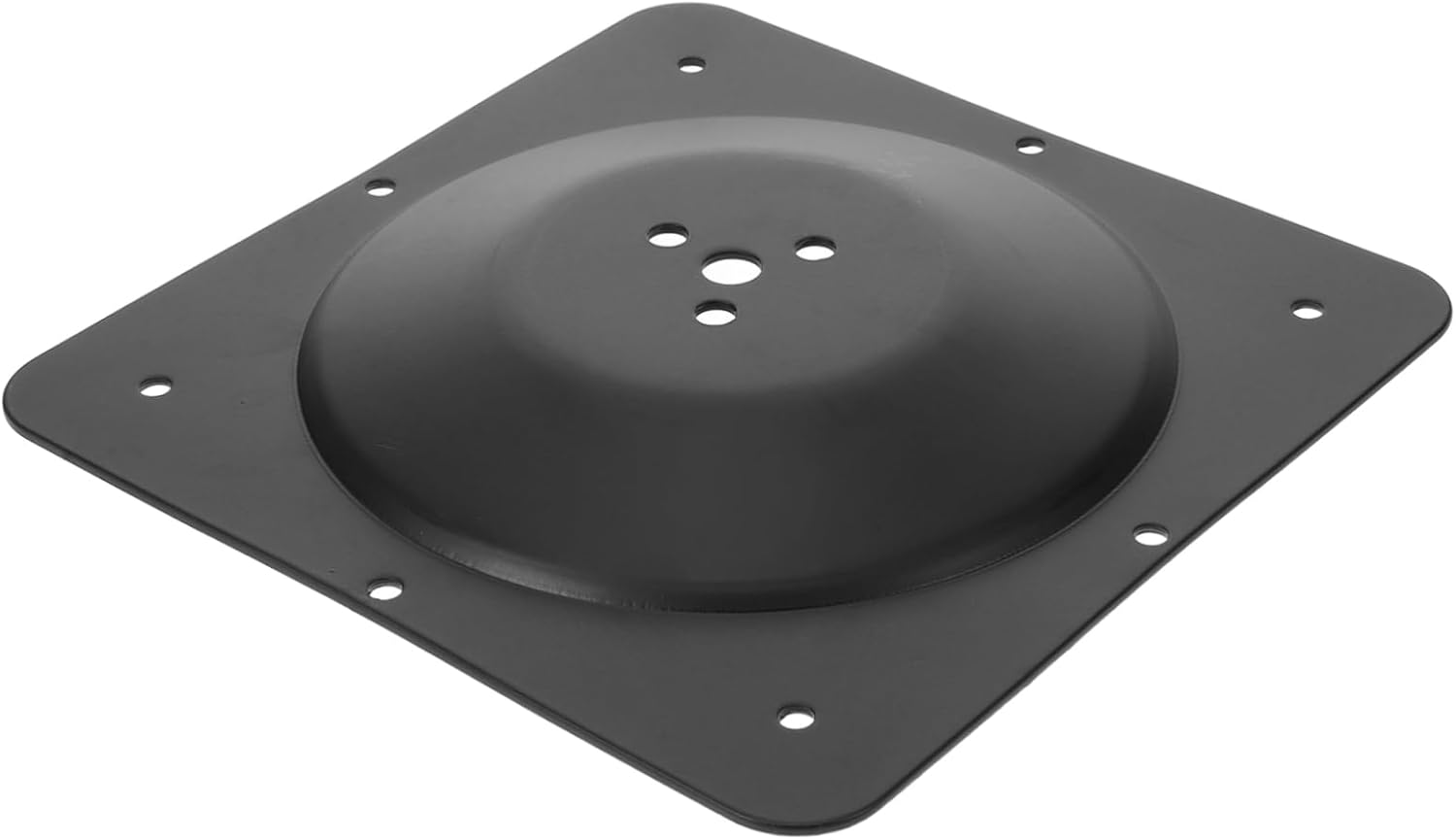 Amosfun Table Leg Connector Set Multi-Hole Edge Iron Plate for Desk Mounting Sturdy Table Leg Fixing Plates Pads for Easy Installation in Furniture Repair