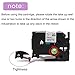 TZe-241 TZ Tape 18mm 0.7 Laminated White Compatible with Brother Label Maker Tape 18mm 0.7 White tze241 tze Tape 18mm 3/4 inch Ribbon, for Brother P Touch Label Maker PTD400 PTD600 PTD610BT, 5-Pack