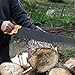 Hand Saw for Wood Cutting - 3’ One Man Crosscut Saw for Logging with Screw-on Auxiliary Handle, Great American Style Teeth, and Self-Clearing Gullets by Kings County Tools