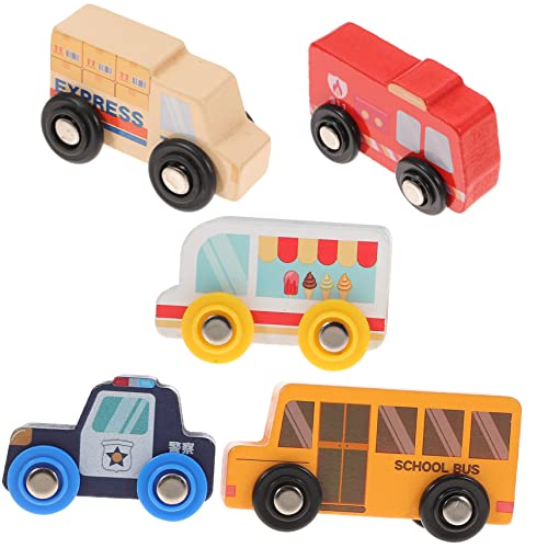 KONTONTY De Modelos De Coches De para Juguetes Cognitivos De Vehículos para Camiones De Bomberos y En Miniatura