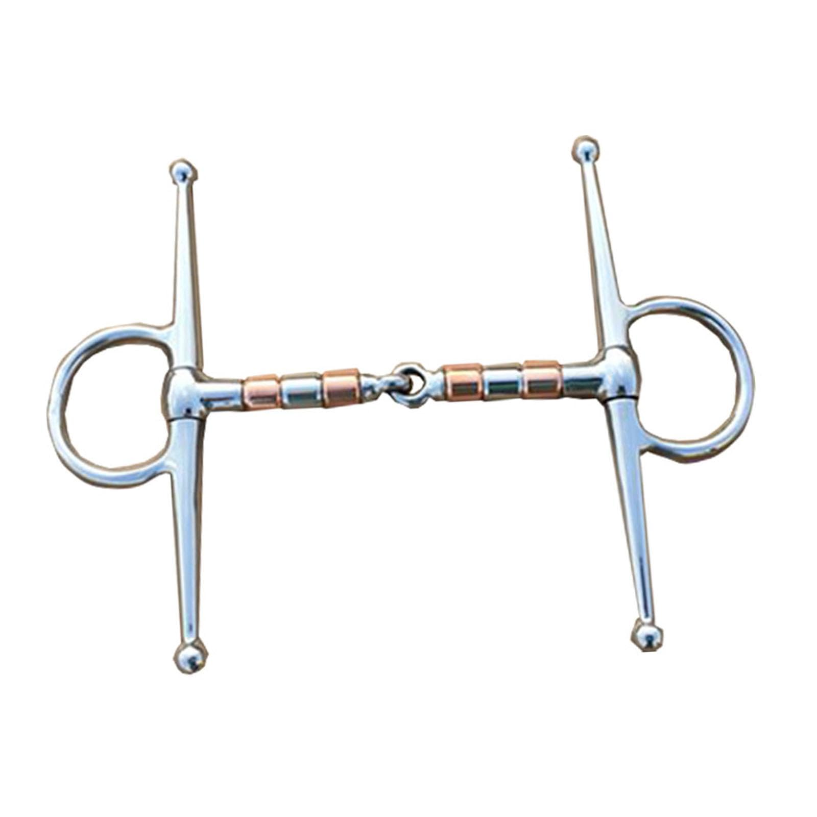 Fenteer Broca de Caballo, Broca de Brida, Anillos Sueltos de Rendimiento, Broca de Boca de Caballo, Broca de Filete