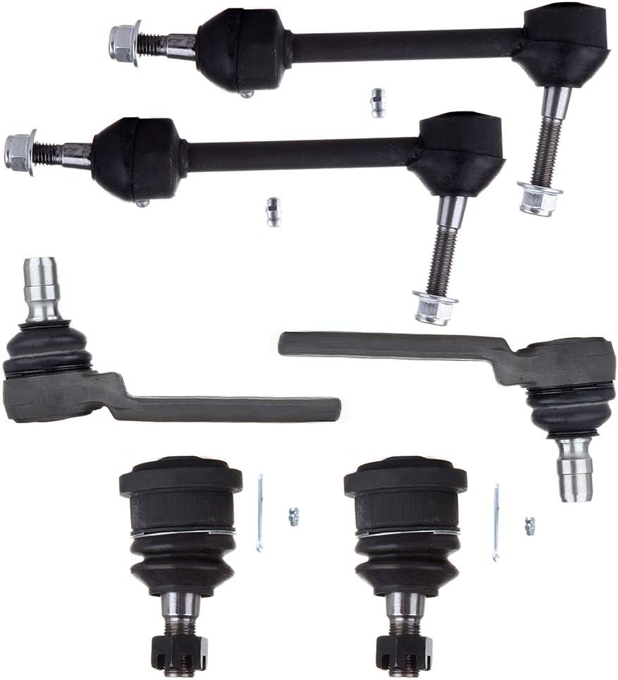 Buy SCITOO 6PCS Set Suspension Kit Ball Joints Sway Bar End Links Ball