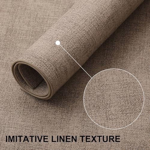 homing Faux Leather Heat Resistant Placemats 4 Packs, Waterproof Wipeable Dining PU Place Mats for Indoor & Outdoor, Easy to Clean, Camel