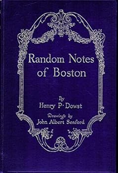 Hardcover Random notes of Boston, Book