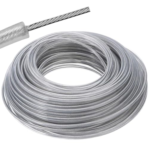 BIGP Stahldraht-Trimmerfaden 3,0 mm x 40 m – Robuster Mähfaden für Rasentrimmer & Freischneider – Universell für Motorsensen, Gartenarbeit (Universal)