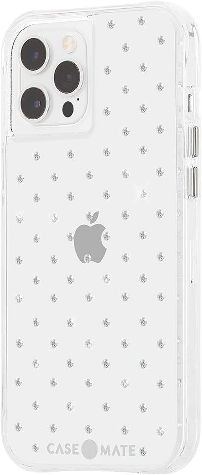 Case-Mate - Sheer GEMS - Case for iPhone 12 and iPhone 12 Pro (5G) - 10 ft Drop Protection - 6.1 inch - Sheer Gems