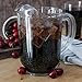 Carlisle FoodService Products Versapour Clear Pitcher Tall Pitcher for Restaurants, Catering, Kitchens, Plastic, 60 Ounces, Clear