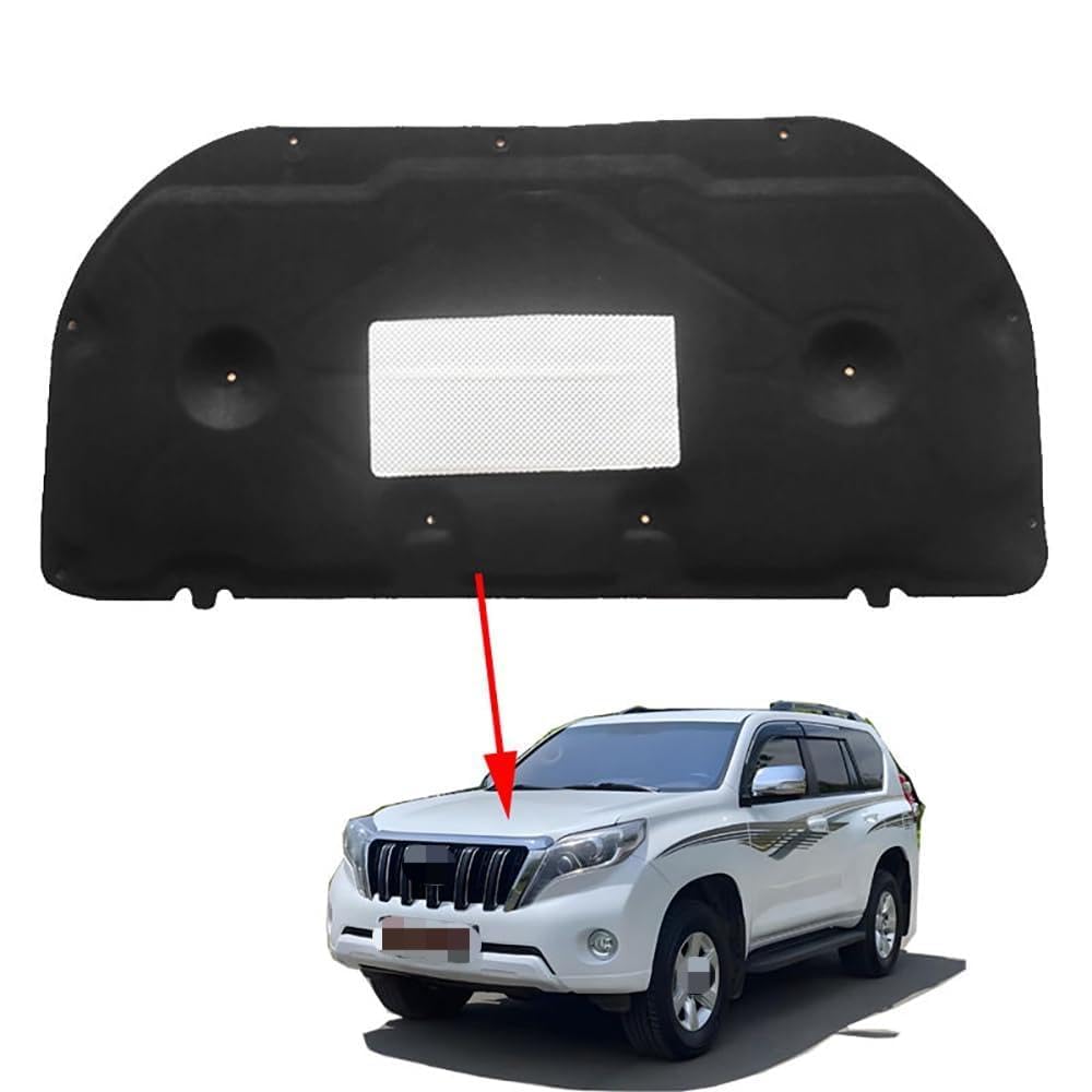 Cotone Isolante Acustico per Cofano Anteriore Auto per Toyota Prado 2010-2017,Isolamento del Cofano del Cofano, Isolamento Acustico del vano Motore