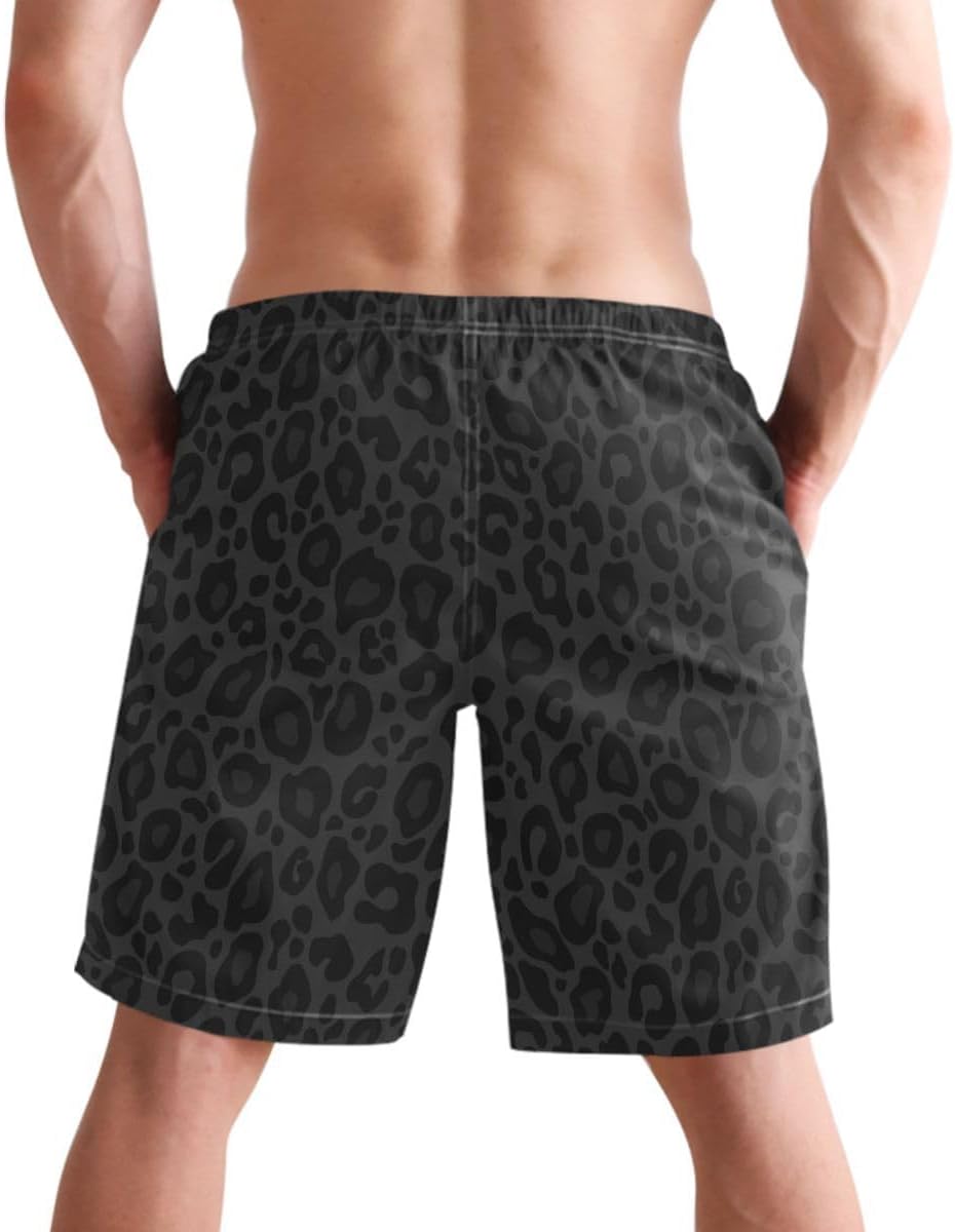 Wamika Men's Beach Shorts Swim Trunks Quick Dry Men Casual Board Shorts with Pockets M-XXL
