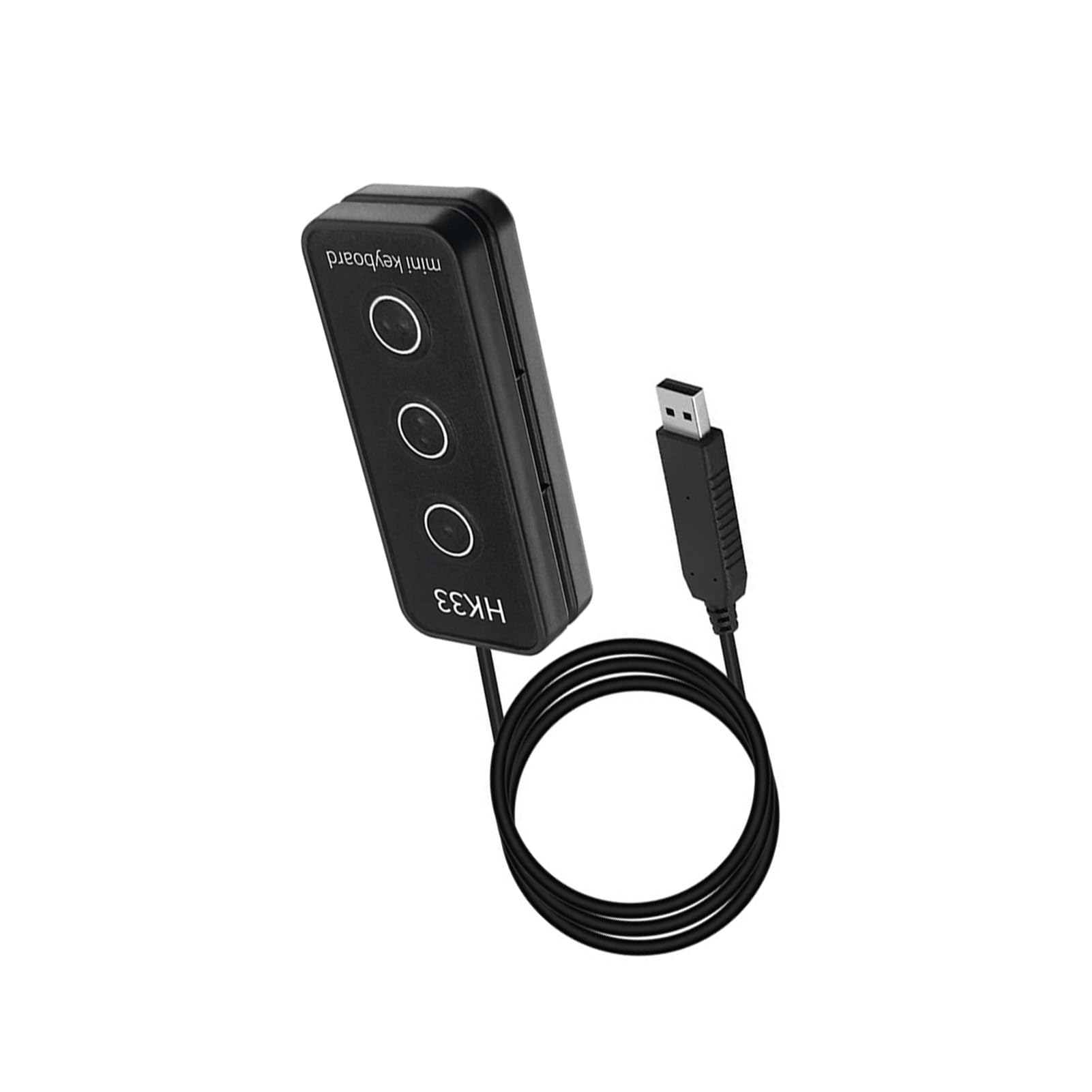 Yosoo Health Gear Tastiera di Programmazione USB a 3 Tasti, Supporto