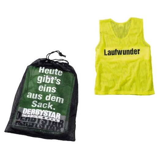 Derbystar Markierungshemdchen 10er-Set, Senior, gelb, 6822050500