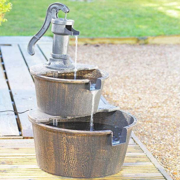 easylife lifestyle solutions 2-Tier Water Fountain | H69xDia.41cm