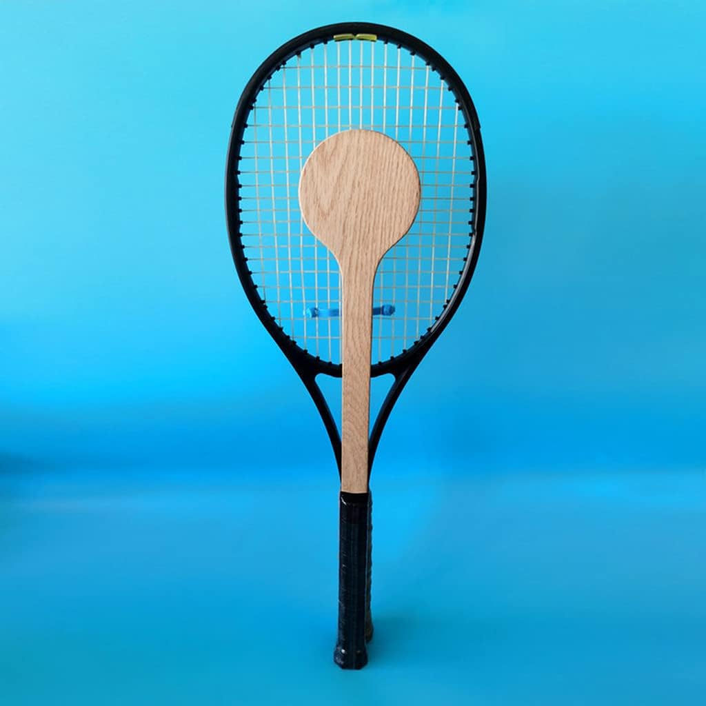 Tennis Pointer, Spoon Sweet Pointer Spoon Sticking Practice Racket for Players Tennis Wooden Racket