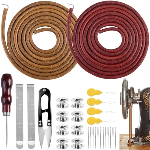 2 PCS Treadle Sewing Machine Belt, 72 Inch 3/16" Replacement