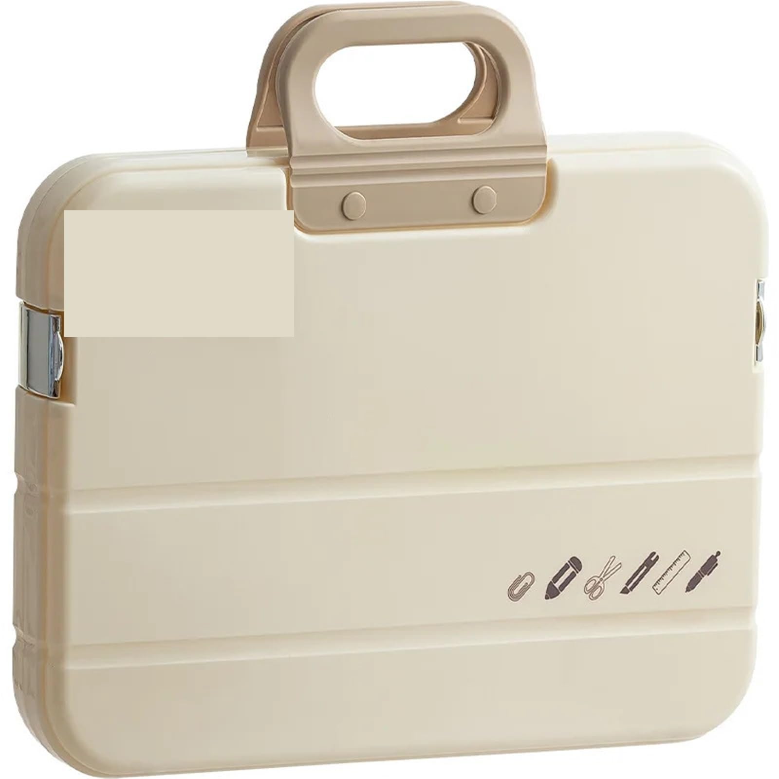Cartella for fisarmonica in plastica A4 – Organizzatore for studenti for appunti di studio, fogli calligrafia e documenti esame