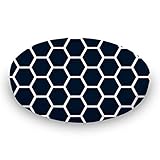 SheetWorld Baby Fitted Round Crib Sheet, 100% Cotton Woven Sheet, Unisex Boy Girl, 42 x 42 inches, N