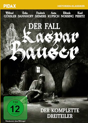 Der Fall Kaspar Hauser / Der komplette Dreiteiler über den berühmten historischen Fall (Pidax Historien-Klassiker) für 17,99 EUR bei Amazon Bild: Der Fall Kaspar Hauser / Der komplette Dreiteiler über den berühmten historischen Fall (Pidax Historien-Klassiker) für 17,99 EUR bei Amazon