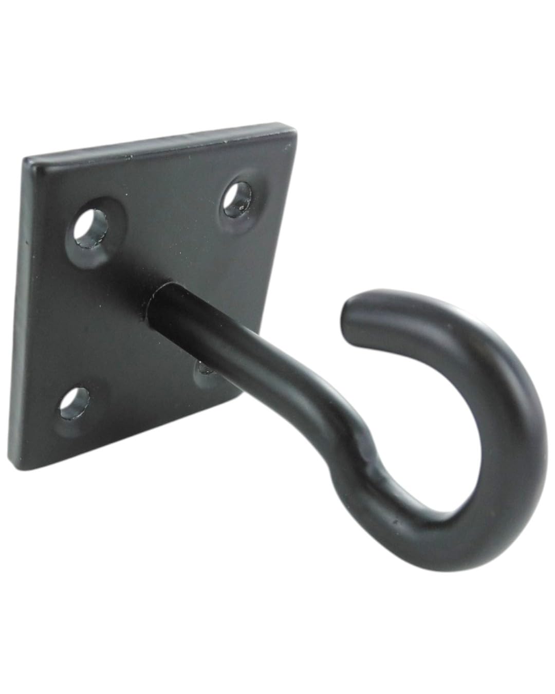 Merriway BH07694 Black Hook on Plate - 8mm
