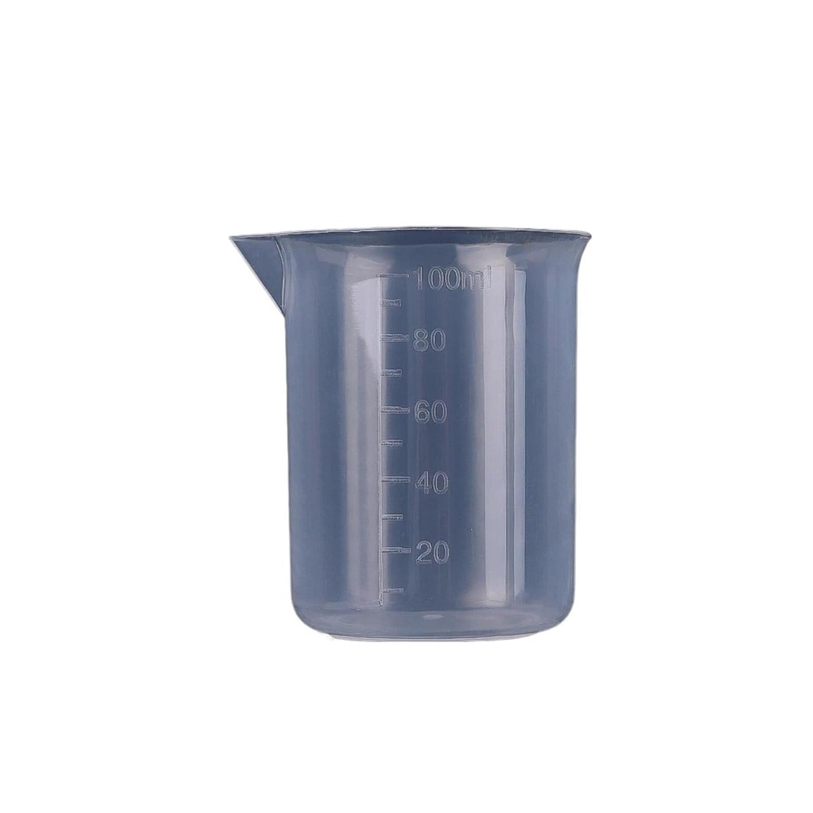 Vaso medidor, 3/5/10 piezas, 100 ml, vaso medidor de plástico for laboratorio, vaso graduado, utensilios de cocina, vasos medidores volumétricos de laboratorio (5 piezas)(10pcs)