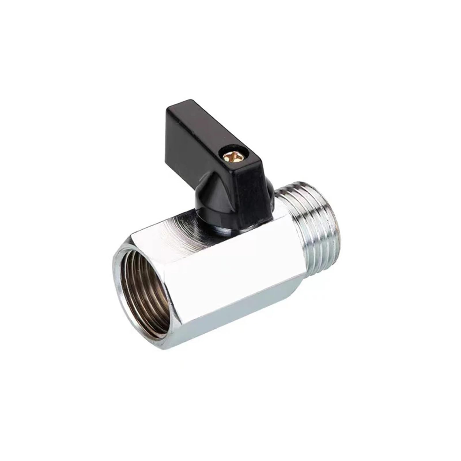Robinet à boisseau sphérique en laiton durable vanne d'arrêt 1/2 taraudé femelle