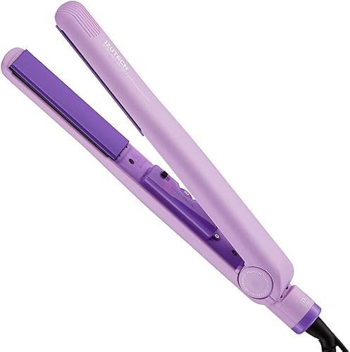 Izutech Plancha plana de dos tonos de 1 pulgada Lila Púrpura Púrpura