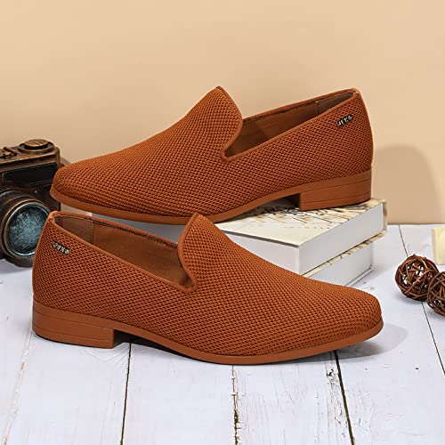 Image of UUBARIS Mens Dress Loafers Tuxedo Suit Slip on Shoes