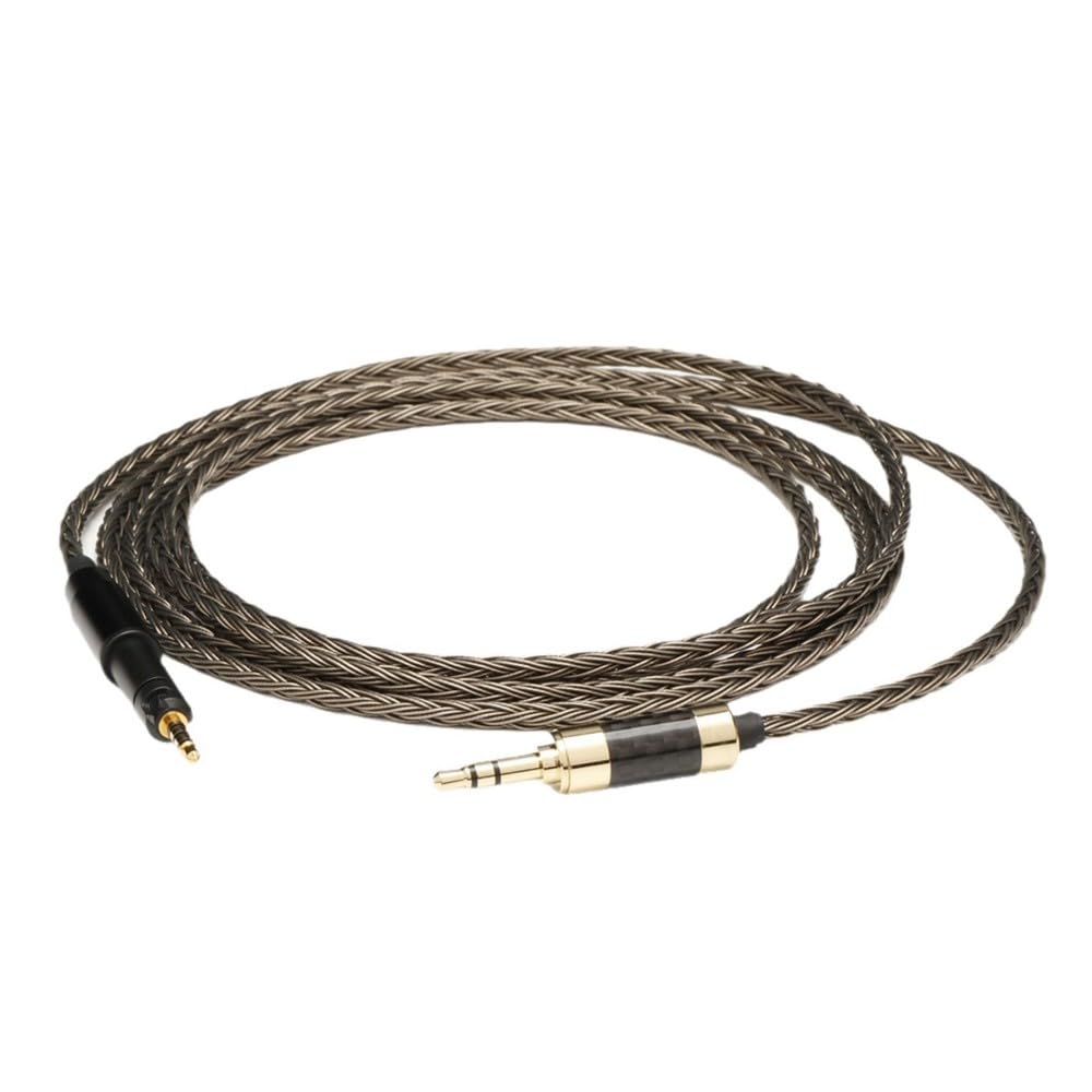 HiFi 7N OCC Mini-TRS-Klinkenstecker 3,5 mm auf 3,5 mm Stereo-Aux-Stecker Audio-Eingangskabel Lautsprecherkabel für Kopfhörer Sound PC