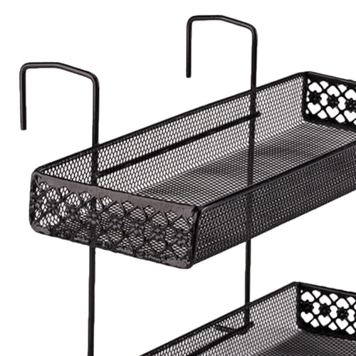 Soporte Metálico para Macetas Colgante Exterior Jardín Flores Hierro 8