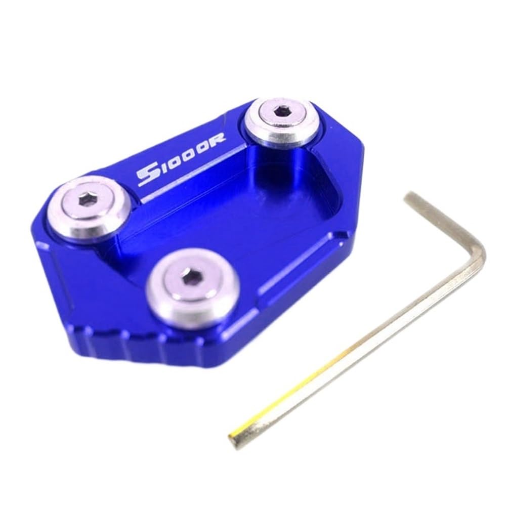 Béquille S1000R stable sur herbe et bitume chaud pad CNC