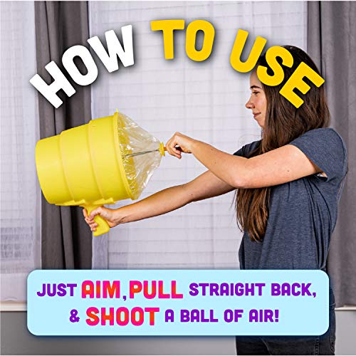 image for Squirrel Products Airzooka Air Blaster- Blows 'Em Away - Air Toy for A