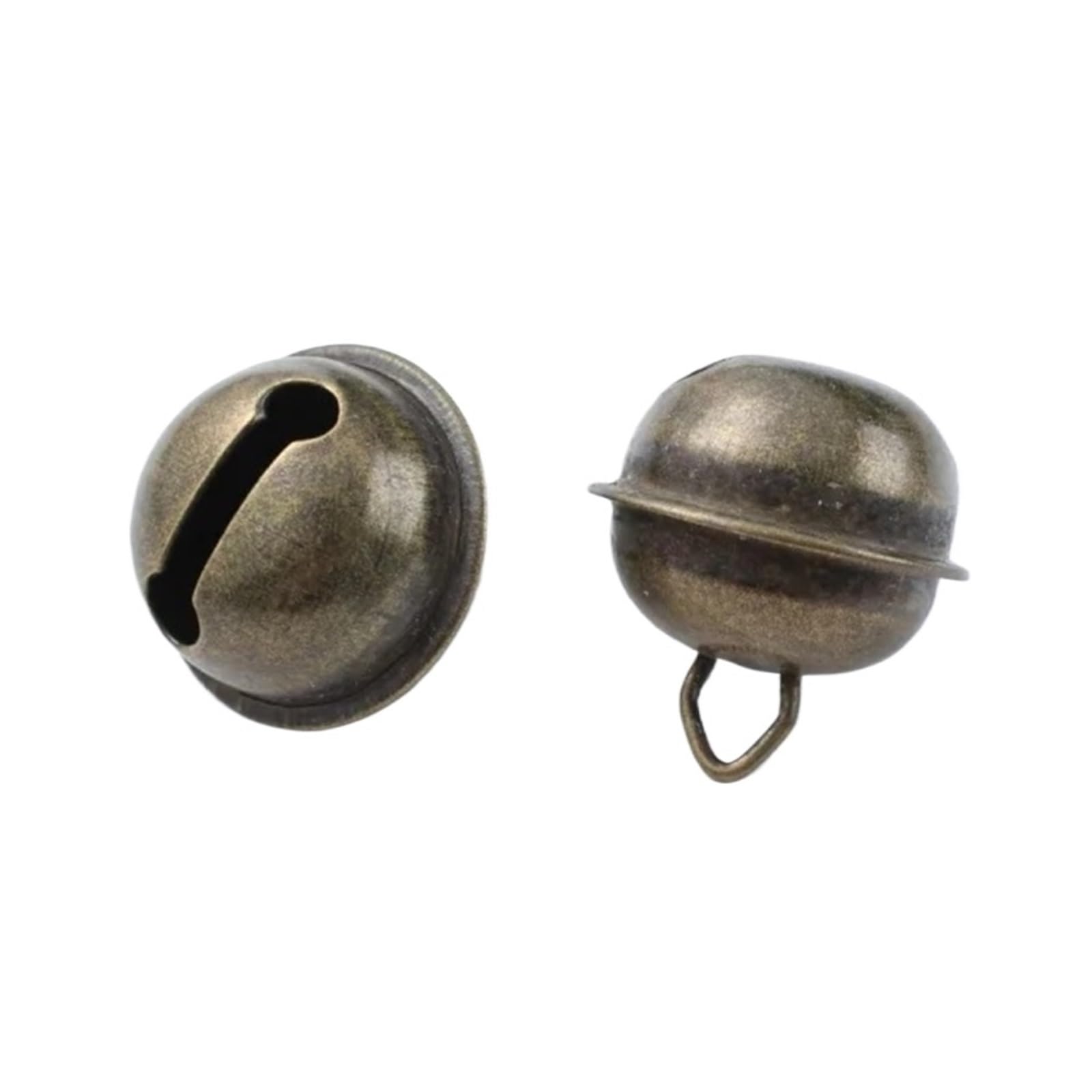 Christmas Bells 30pcs Vintage Copper Bells 22mm for Christmas Wreath Home Deco Doorbells for Christmas Decor