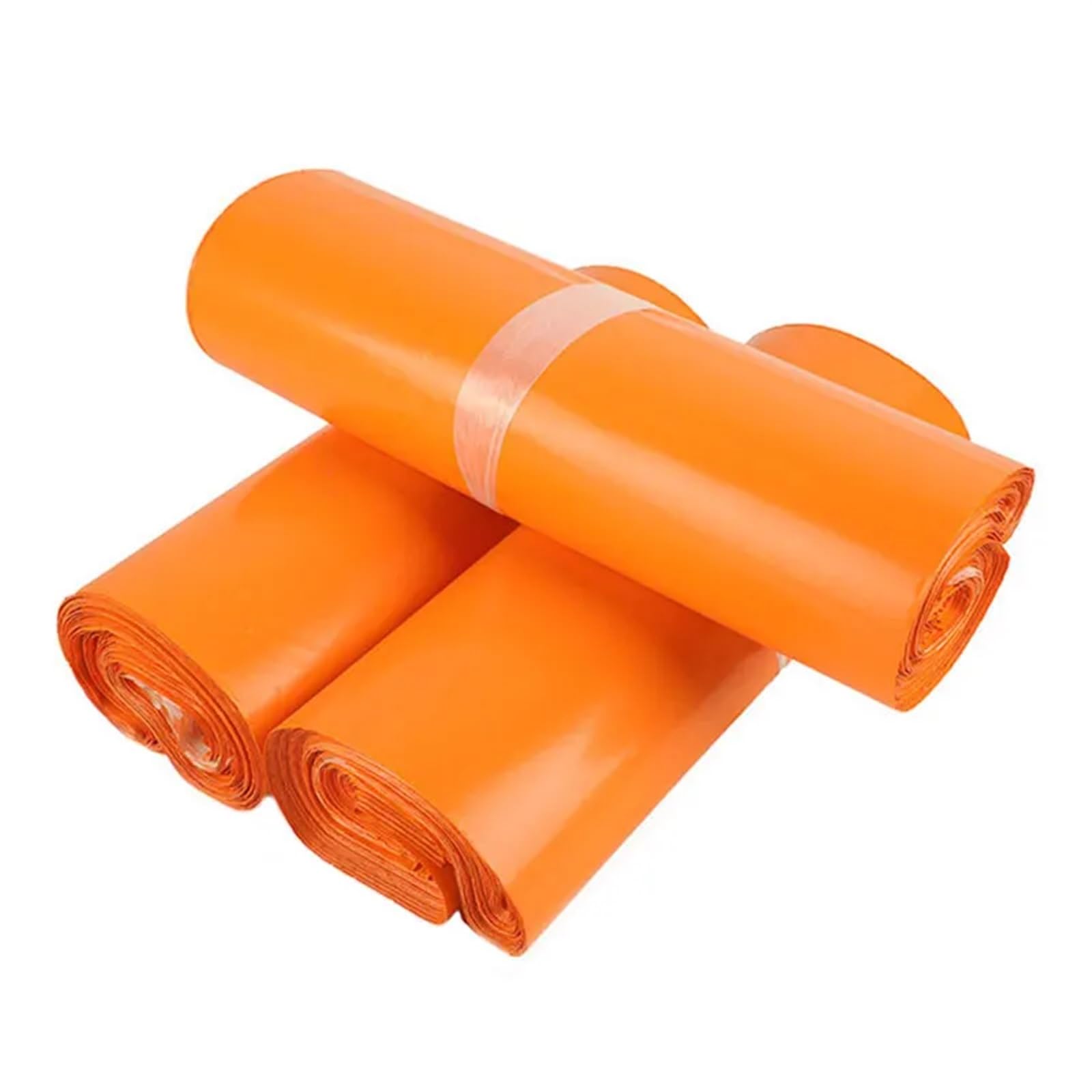 Sacs d'expédition en Plastique Auto-adhésifs, Sacs d'expédition Express en Plastique Orange, Plusieurs Tailles, 50 pièces, adhésif Auto-scellant(38x52 Cm 50pcs)