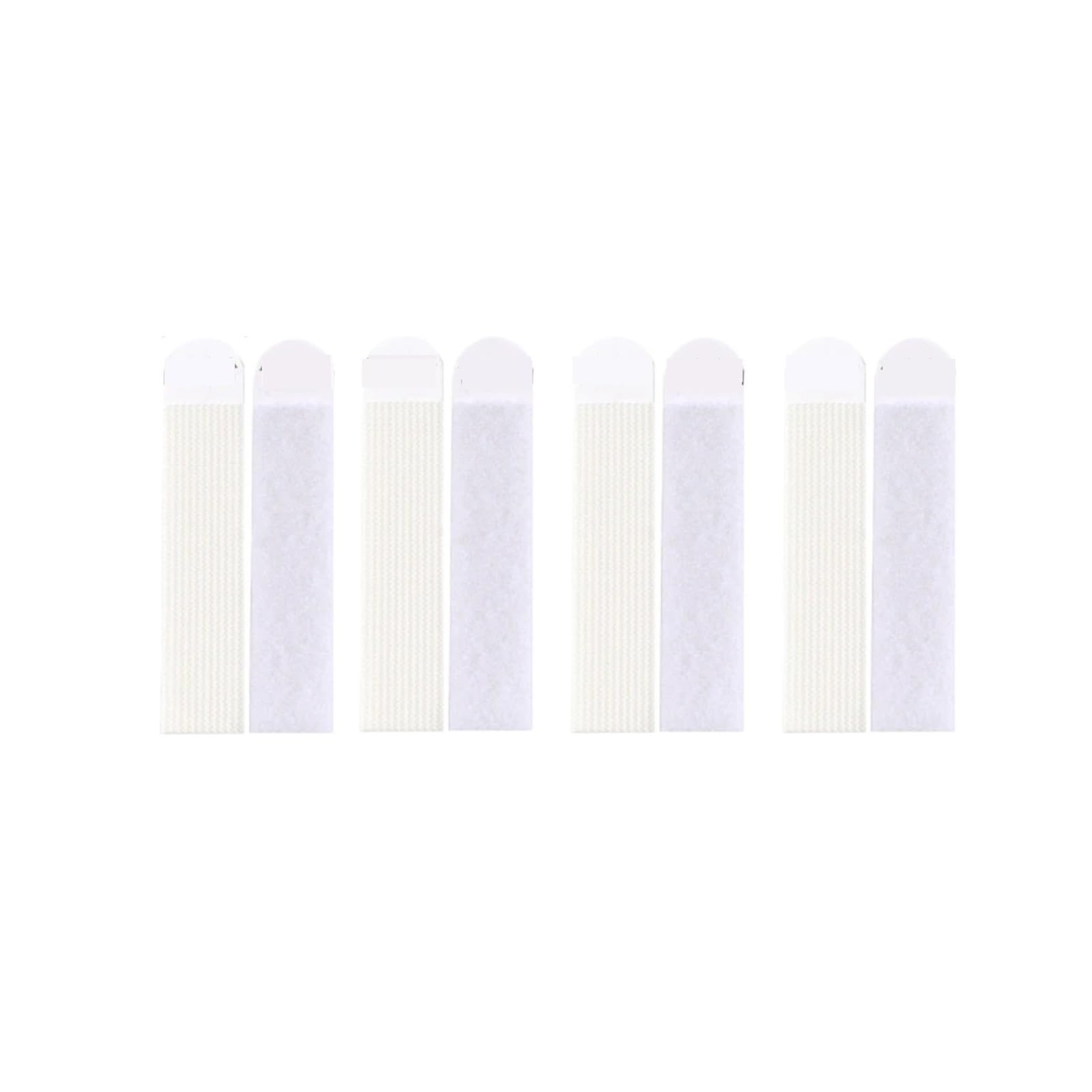 Tiras para colgar cuadros Tiras for colgar cuadros, marco de cintas adhesivas montaje resistentes, sin daños, clavos, 4/12/24 pares(24Pairs 16 and 19mm)