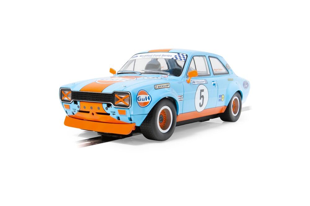 Scalextric C4530 Ford Escort MK1 Wayne Crabtree Modified Ford 2023 Gulf Slot Car