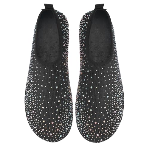 Image of WateLves Womens Barefoot Water Shoes Travel House Slippers for Indoor and Outdoor Aqua Socks for Beach Swim Surf Yoga Dancing Camping Must Haves