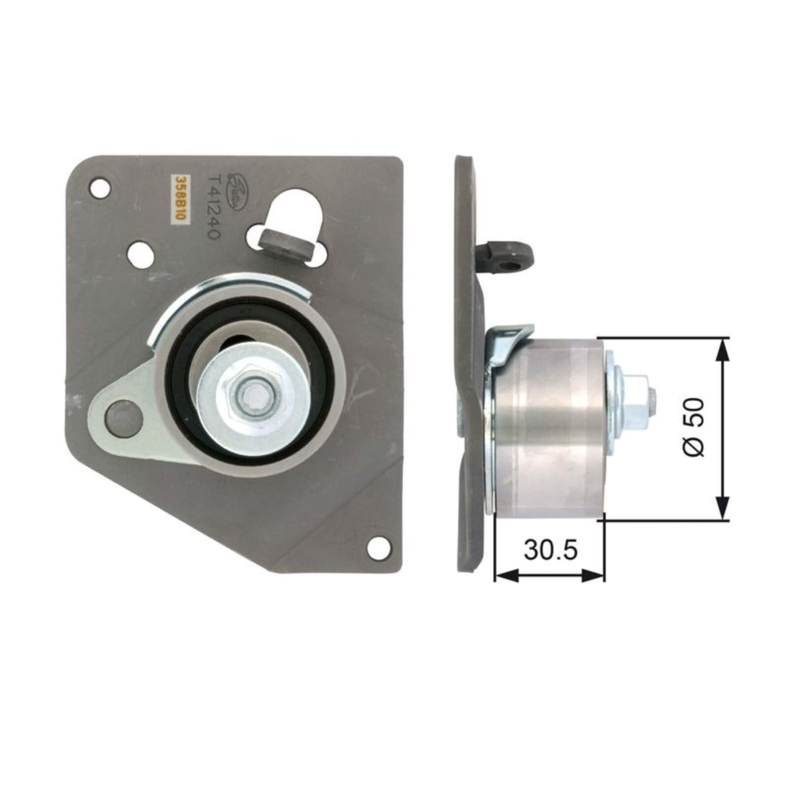 GATES KP15552XS Bomba de agua + kit de correa de distribución Número de dientes: 132 26 mm con bomba de agua Compatible con VOLVO V40 Familiar 645, OPEL Vivaro A Combi X83 Vivaro A Furgón X83, RENAULT